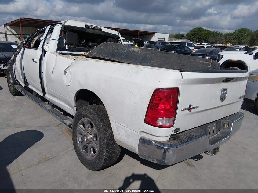 Vin: 3c6ur5jl9jg340815, lot: 45218340, ram 2500 lone star  4x4 8' box 20183
