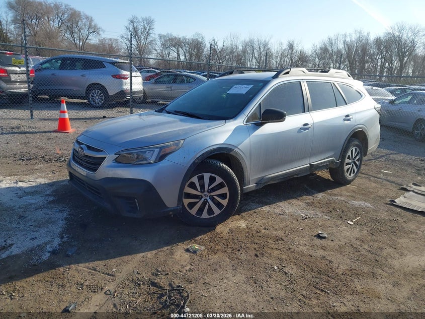 Vin: 4s4btaacxn3121635, lot: 45218355, subaru outback 20222