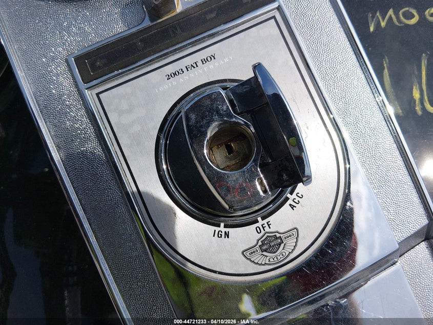 2003 Harley-Davidson Flstfi VIN: 1HD1BXB173Y116698 Lot: 44721233