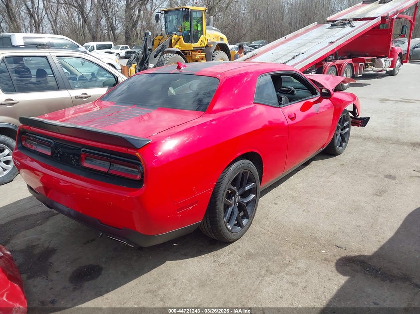 Vin: 2c3cdzag8lh196694, lot: 45218393, dodge challenger sxt 20204