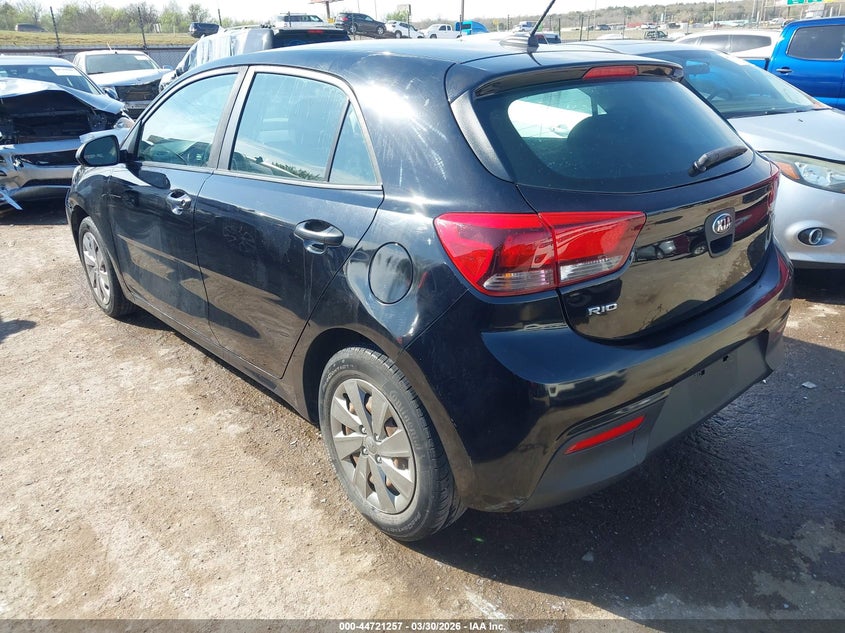 Vin: 3kpa25ab8je088655, lot: 45218407, kia rio lx 20183