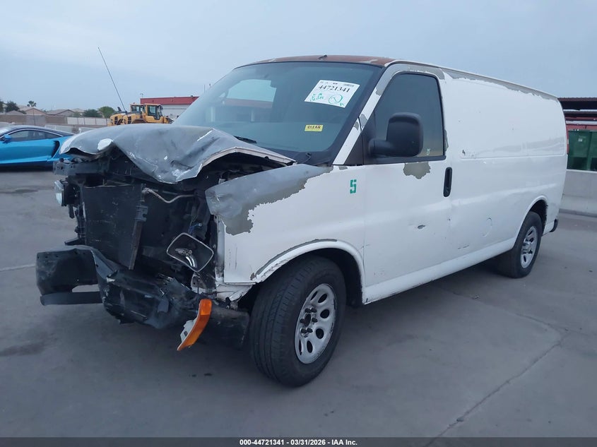 Vin: 1gcsgafx6c1116963, lot: 45218491, chevrolet express 1500 work van 20122