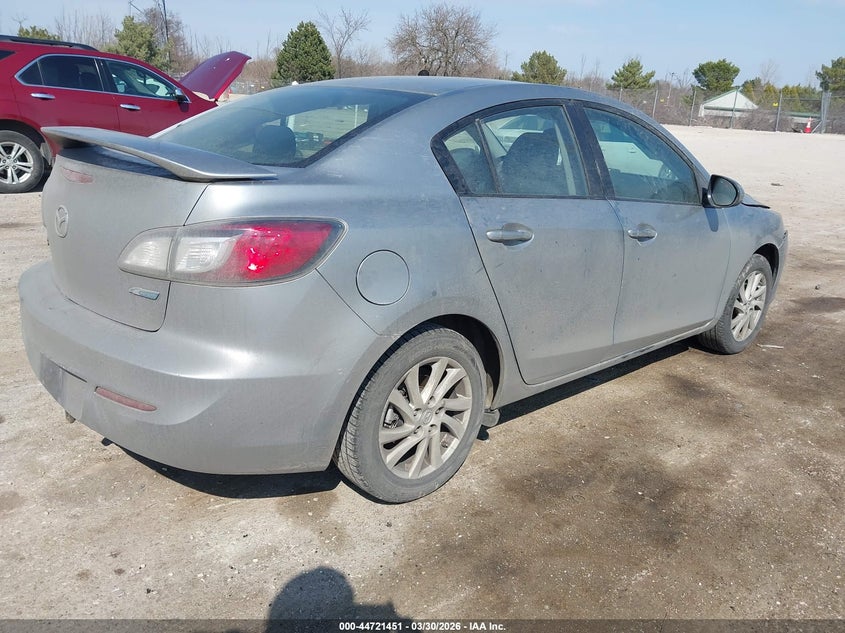 2012 Mazda 3 2.0 I Touring silver Lot 111044721451 Vin JM1BL1V79C1654859
