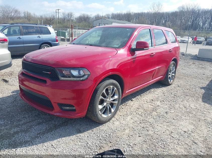 2019 Dodge Durango Gt Plus Rwd