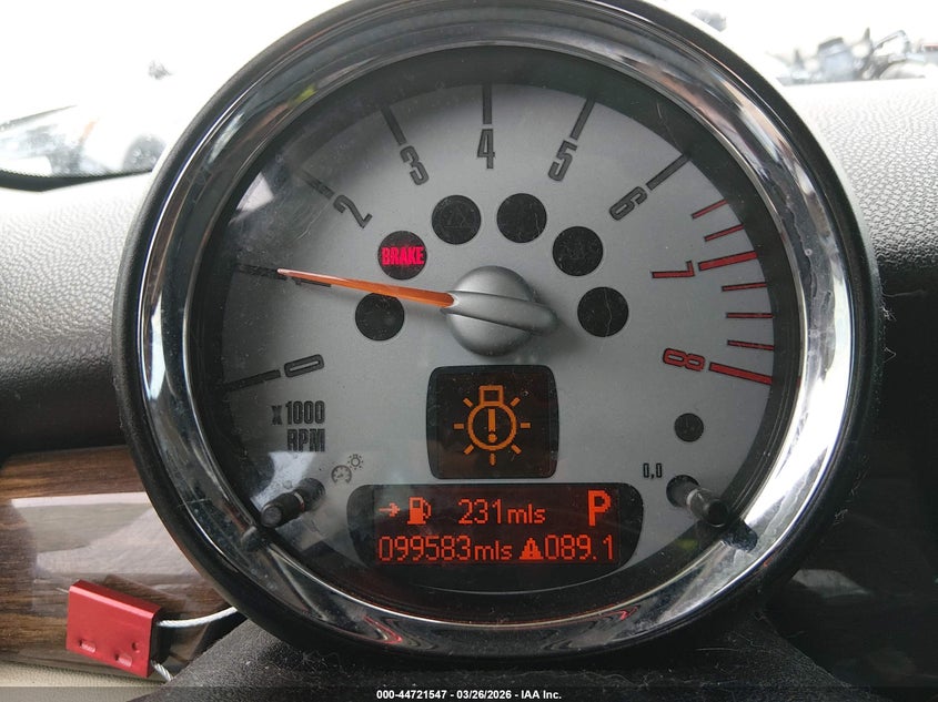 2009 Mini Cooper S Clubman VIN: WMWMM33539TP90532 Lot: 44721547