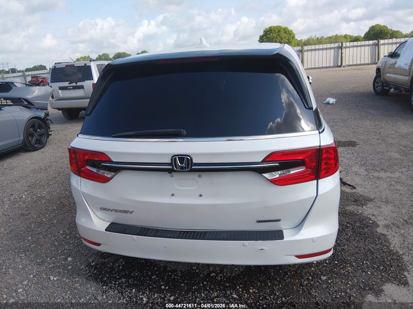 2022 Honda Odyssey Touring VIN: 5FNRL6H82NB057286 Lot: 44721611
