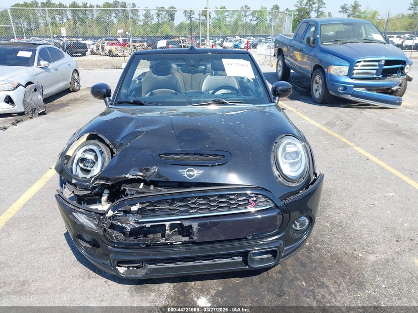 2021 Mini Convertible Cooper S VIN: WMWWJ5C08M3M55955 Lot: 44721668