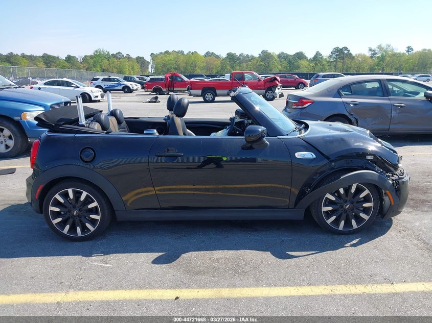2021 Mini Convertible Cooper S VIN: WMWWJ5C08M3M55955 Lot: 44721668