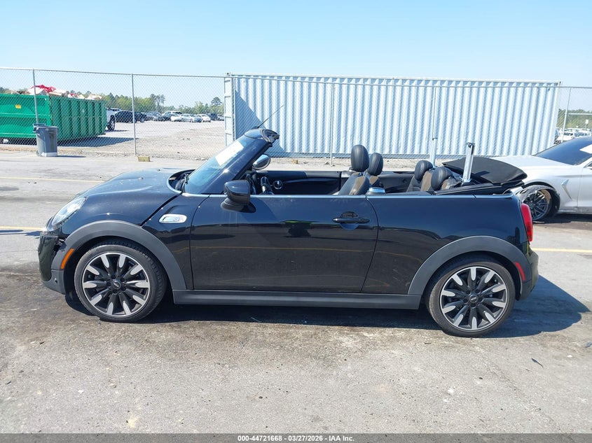 2021 Mini Convertible Cooper S VIN: WMWWJ5C08M3M55955 Lot: 44721668