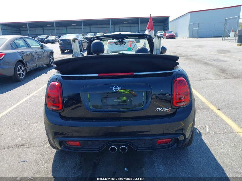 2021 Mini Convertible Cooper S VIN: WMWWJ5C08M3M55955 Lot: 44721668