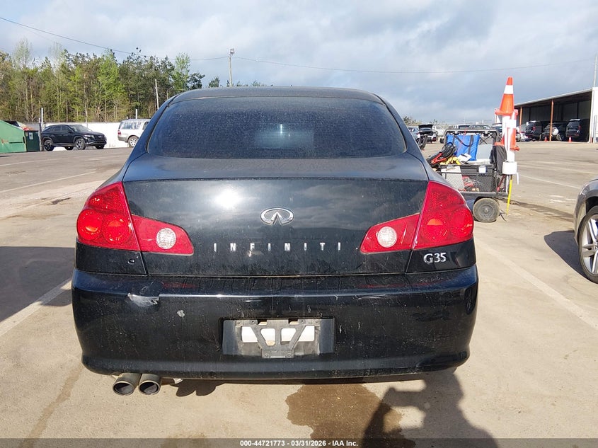 2005 Infiniti G35 VIN: JNKCV51E25M207168 Lot: 44721773