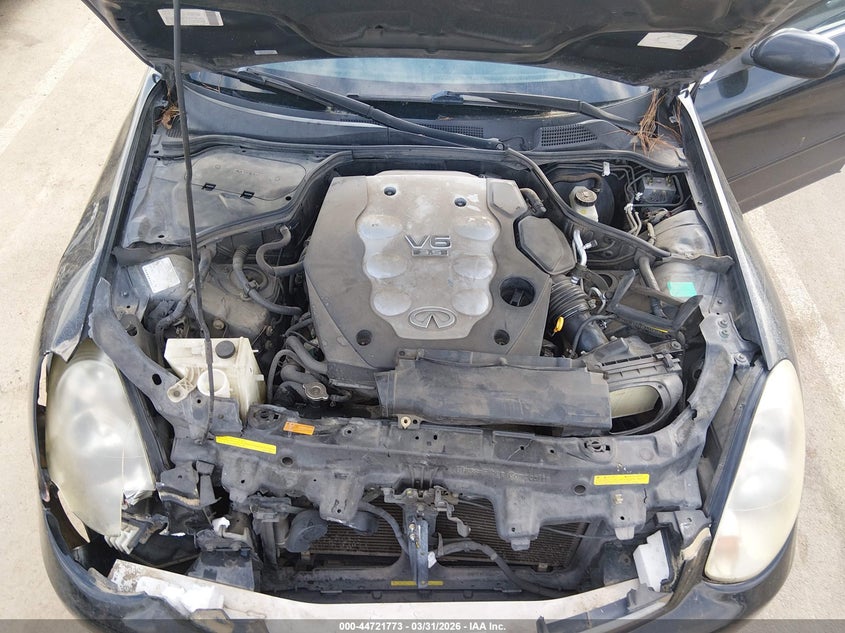 2005 Infiniti G35 VIN: JNKCV51E25M207168 Lot: 44721773