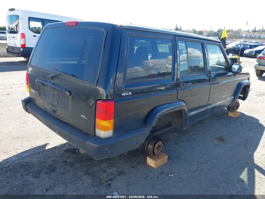 1999 JEEP CHEROKEE SPORT UTILITY VEHICLE 4.0L I-6 190HP