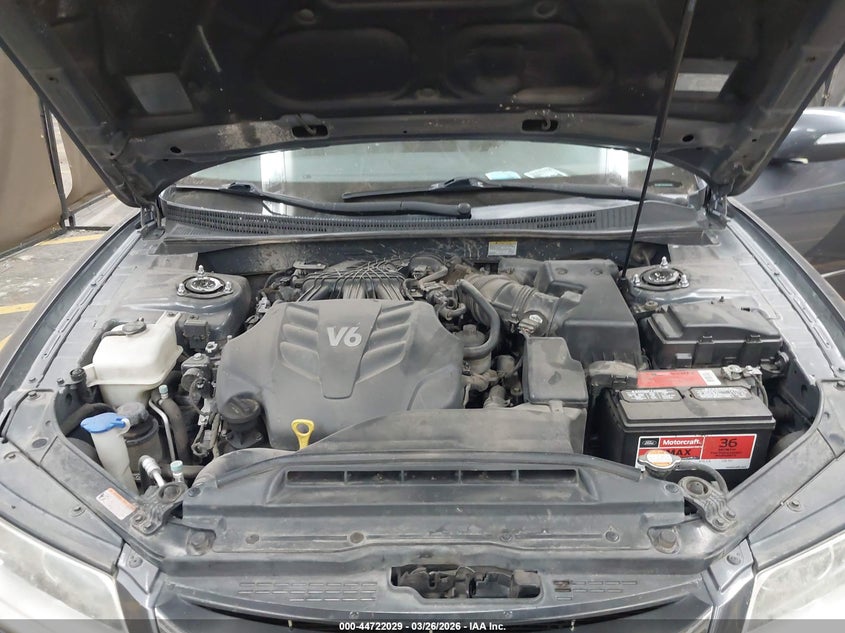 2011 Hyundai Azera Limited VIN: KMHFC4DF6BA516850 Lot: 44722029