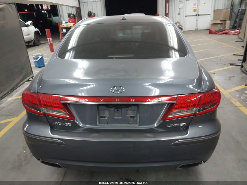2011 Hyundai Azera Limited VIN: KMHFC4DF6BA516850 Lot: 44722029