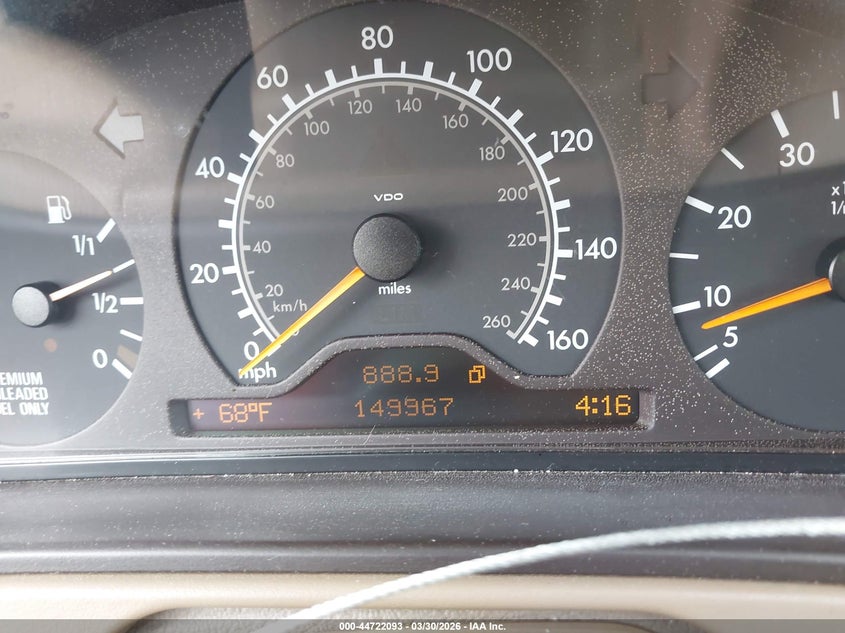 1998 Mercedes-Benz E 320 VIN: WDBJF65F0WA489679 Lot: 44722093