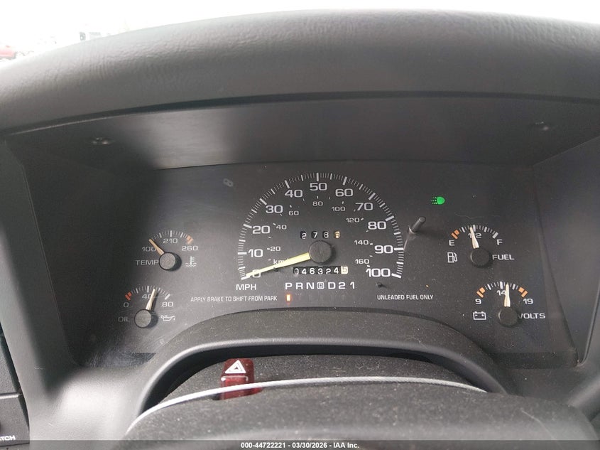 1996 Chevrolet Blazer VIN: 1GNCT18W0TK173939 Lot: 44722221