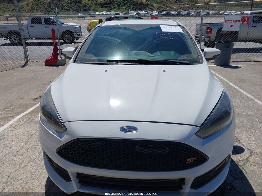 2018 Ford Focus St VIN: 1FADP3L93JL211420 Lot: 44722227