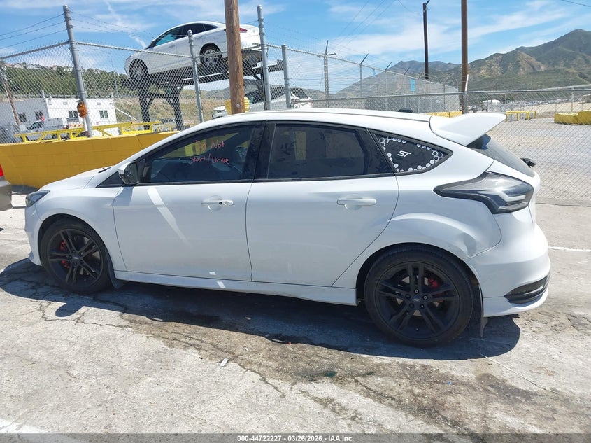 2018 Ford Focus St VIN: 1FADP3L93JL211420 Lot: 44722227