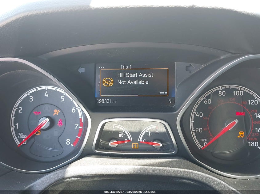 2018 Ford Focus St VIN: 1FADP3L93JL211420 Lot: 44722227