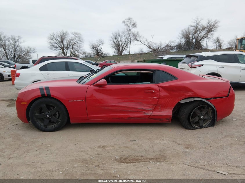 2012 Chevrolet Camaro 3.6 1Lt red Lot 111044722429 Vin 2G1FB1E36C9184098
