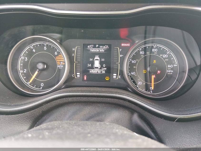 VIN 1C4PJLLB3KD460274 2019 JEEP CHEROKEE ALTITUDE FWD/LATITUDE PLUS FWD