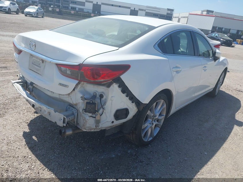 Vin: jm1gl1v51h1128320, lot: 45219720, mazda mazda6 touring 20174