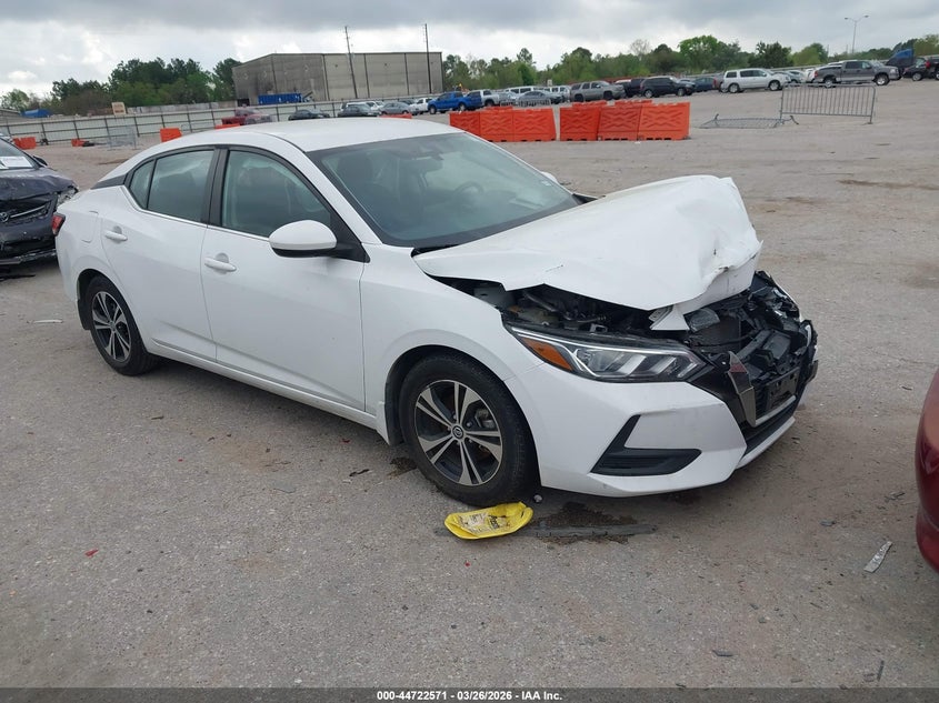 2022 Nissan Sentra Sv Xtronic Cvt