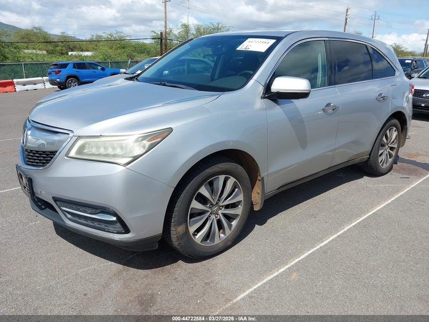 2014 Acura Mdx Technology Package