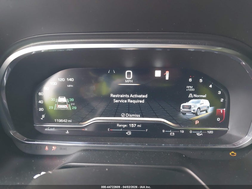 2022 GMC Yukon Xl 2Wd Slt VIN: 1GKS1GKD3NR127069 Lot: 44722609