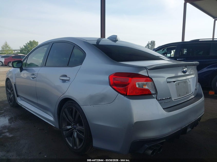 2016 Subaru Wrx Limited