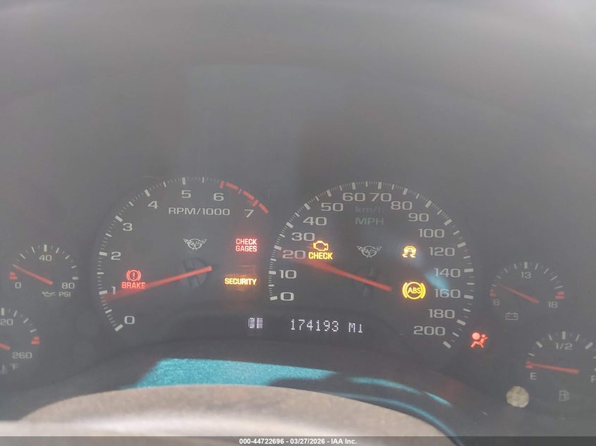 1999 Chevrolet Corvette VIN: 1G1YY22G1X5114239 Lot: 44722696