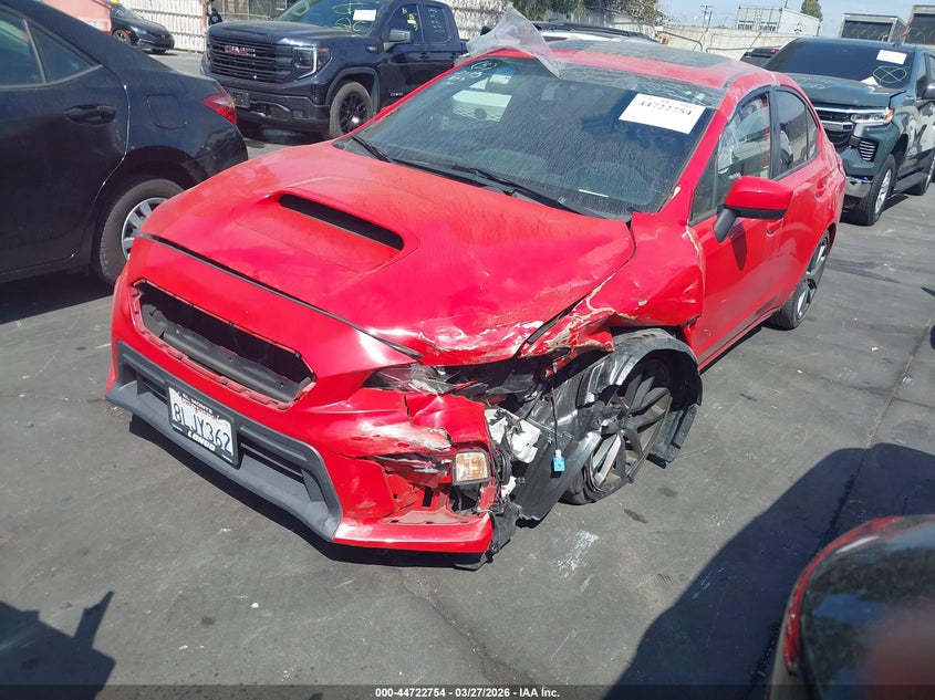 Vin: jf1va1f69k8825887, lot: 45219904, subaru wrx premium 20192