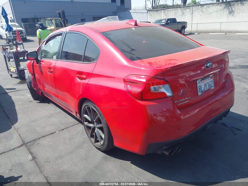 Vin: jf1va1f69k8825887, lot: 45219904, subaru wrx premium 20193
