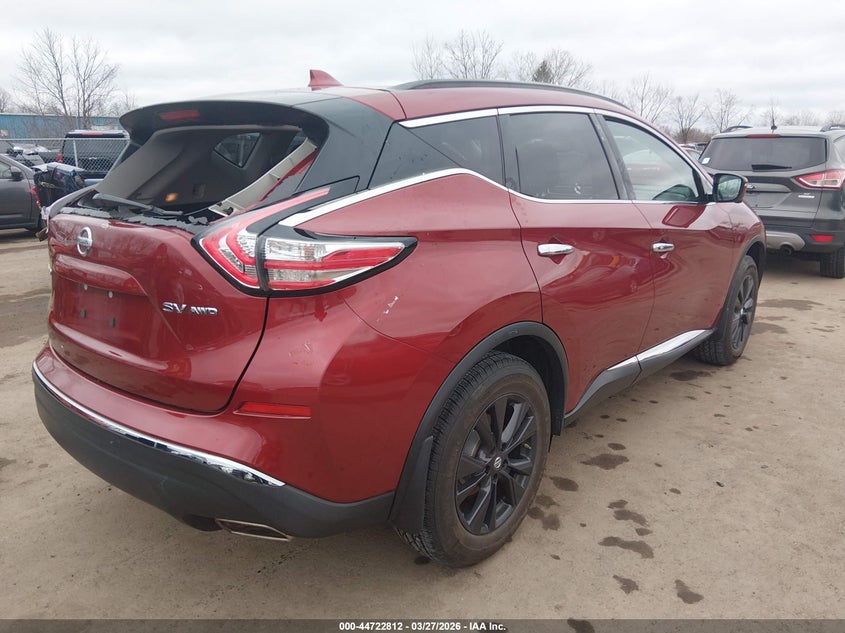2018 Nissan Murano Sv