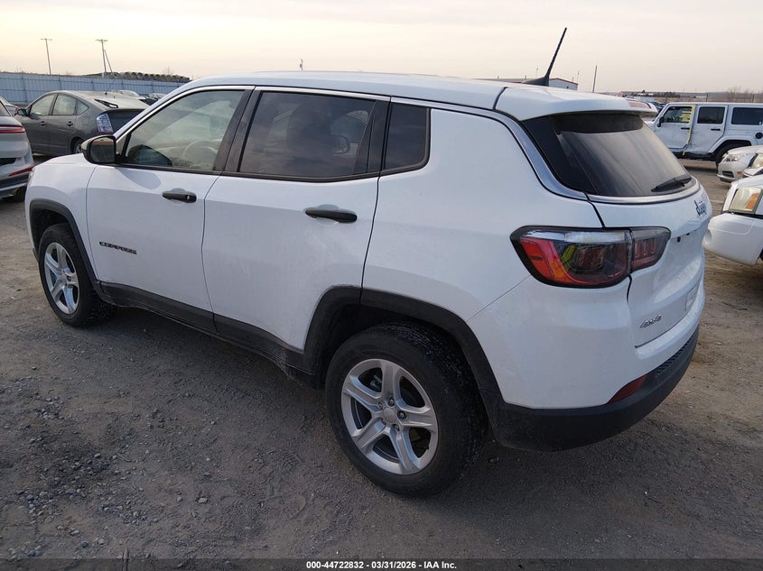 Vin: 3c4njdan5pt519871, lot: 45219982, jeep compass sport 4x4 20233