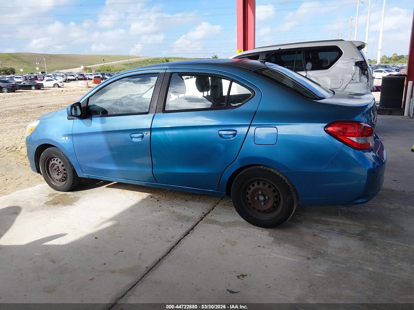 2017 Mitsubishi Mirage G4 Es VIN: ML32F3FJ0HHF06861 Lot: 44722880