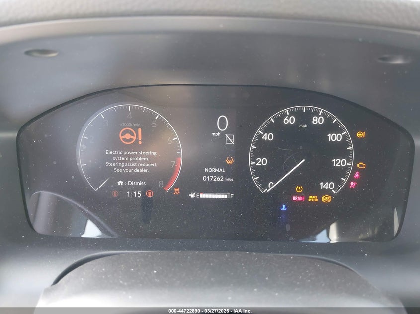 VIN 3CZRZ1H52RM752371 2024 HONDA HR-V 2WD SPORT/2WD SPORT W/O BSI