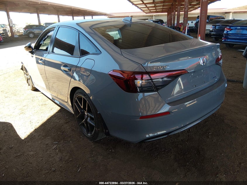 VIN 2HGFE4F87SH310680 2025 HONDA CIVIC HYBRID SPORT/SPORT TOURING