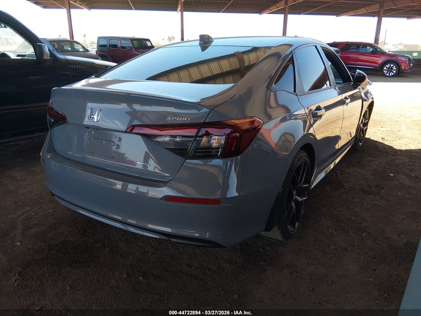 VIN 2HGFE4F87SH310680 2025 HONDA CIVIC HYBRID SPORT/SPORT TOURING