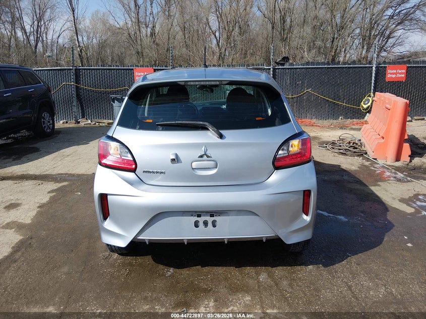 2022 Mitsubishi Mirage Es/Le VIN: ML32AUHJ9NH006658 Lot: 44722897