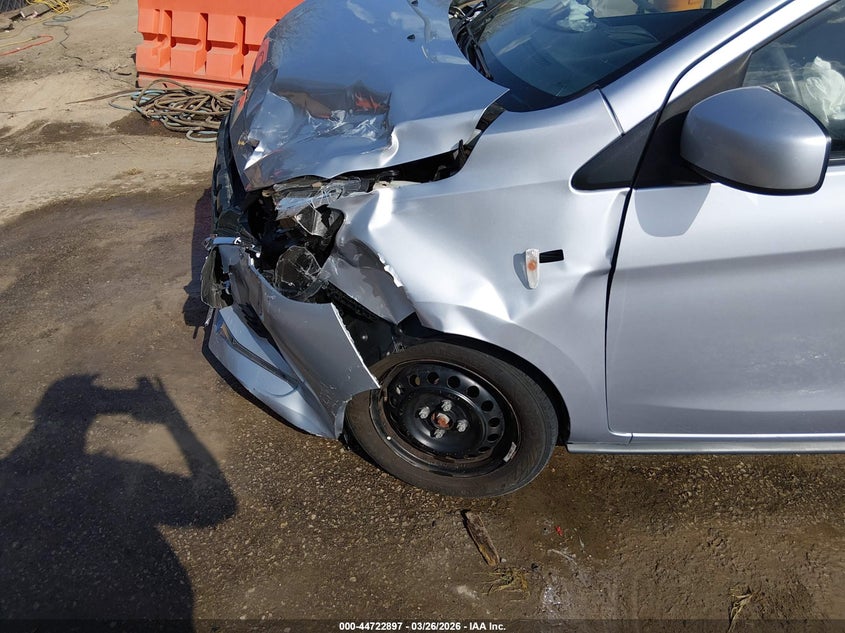 2022 Mitsubishi Mirage Es/Le VIN: ML32AUHJ9NH006658 Lot: 44722897