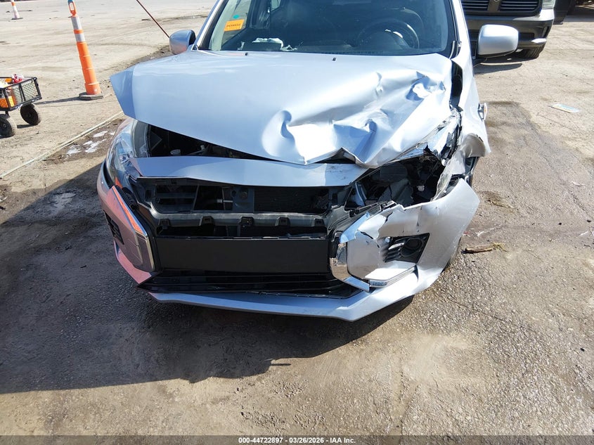 2022 Mitsubishi Mirage Es/Le VIN: ML32AUHJ9NH006658 Lot: 44722897