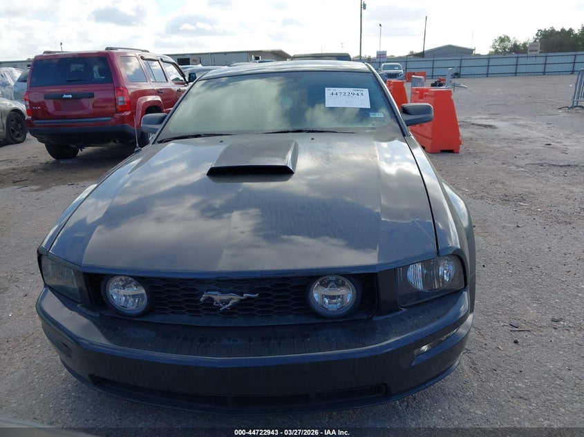 FORD MUSTANG 2007 VIN 1ZVFT82H575197244