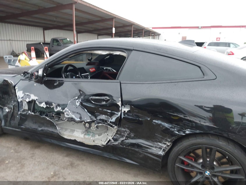 2021 BMW M440I xDrive VIN: WBA13AR00MCG99574 Lot: 44722945