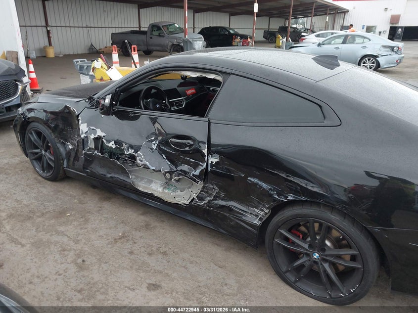 2021 BMW M440I xDrive VIN: WBA13AR00MCG99574 Lot: 44722945