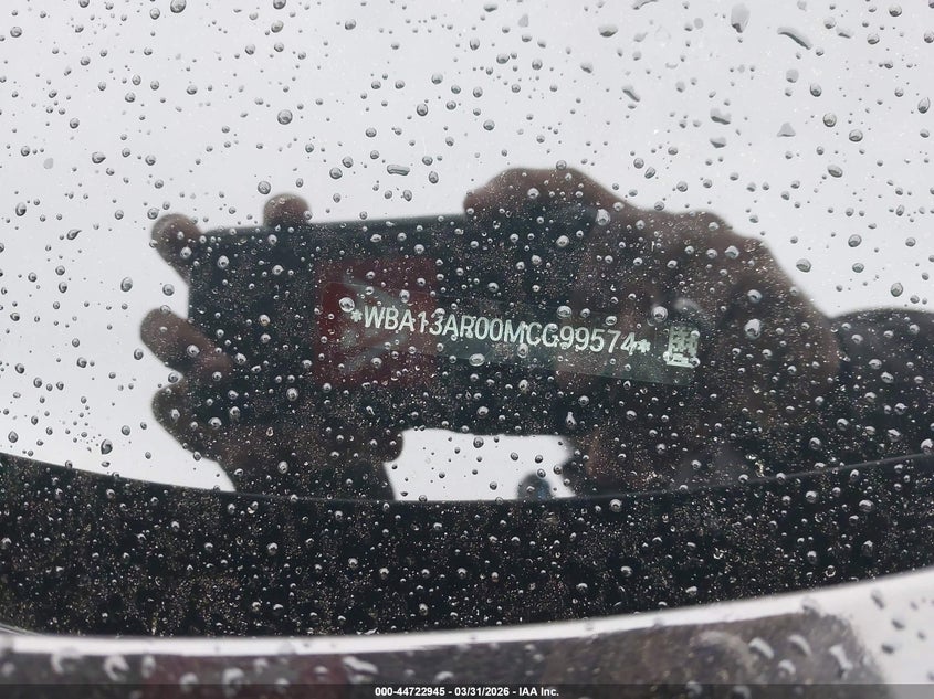 2021 BMW M440I xDrive VIN: WBA13AR00MCG99574 Lot: 44722945