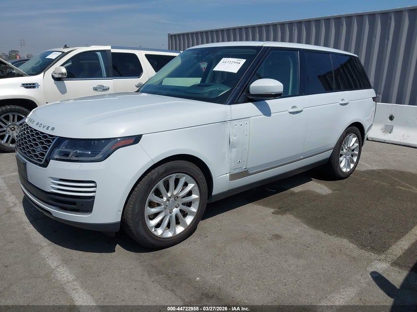 2019 Land Rover Range Rover 3.0L V6 Supercharged Hse