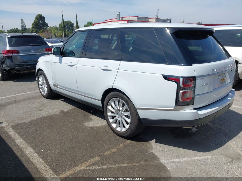 2019 Land Rover Range Rover 3.0L V6 Supercharged Hse