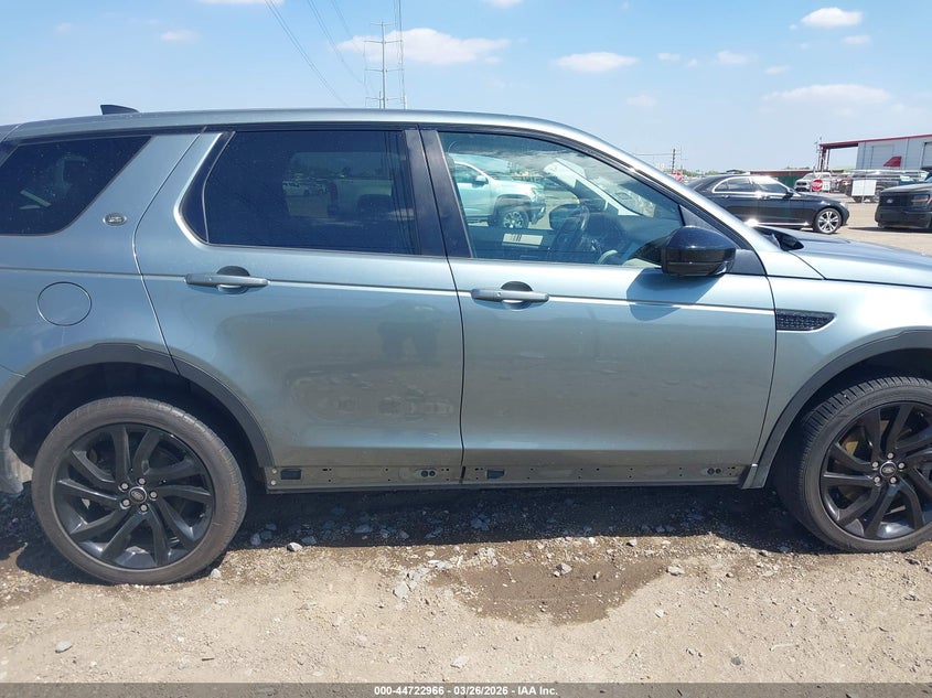 2018 Land Rover Discovery Sport Hse VIN: SALCR2SX6JH736316 Lot: 44722966